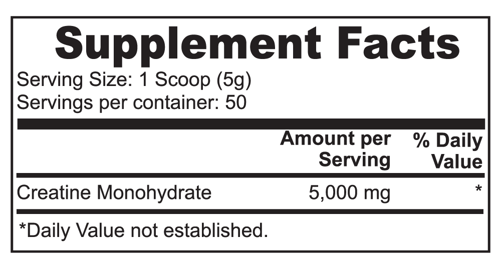 Creatine Monohydrate | ATHIS Cosmetics