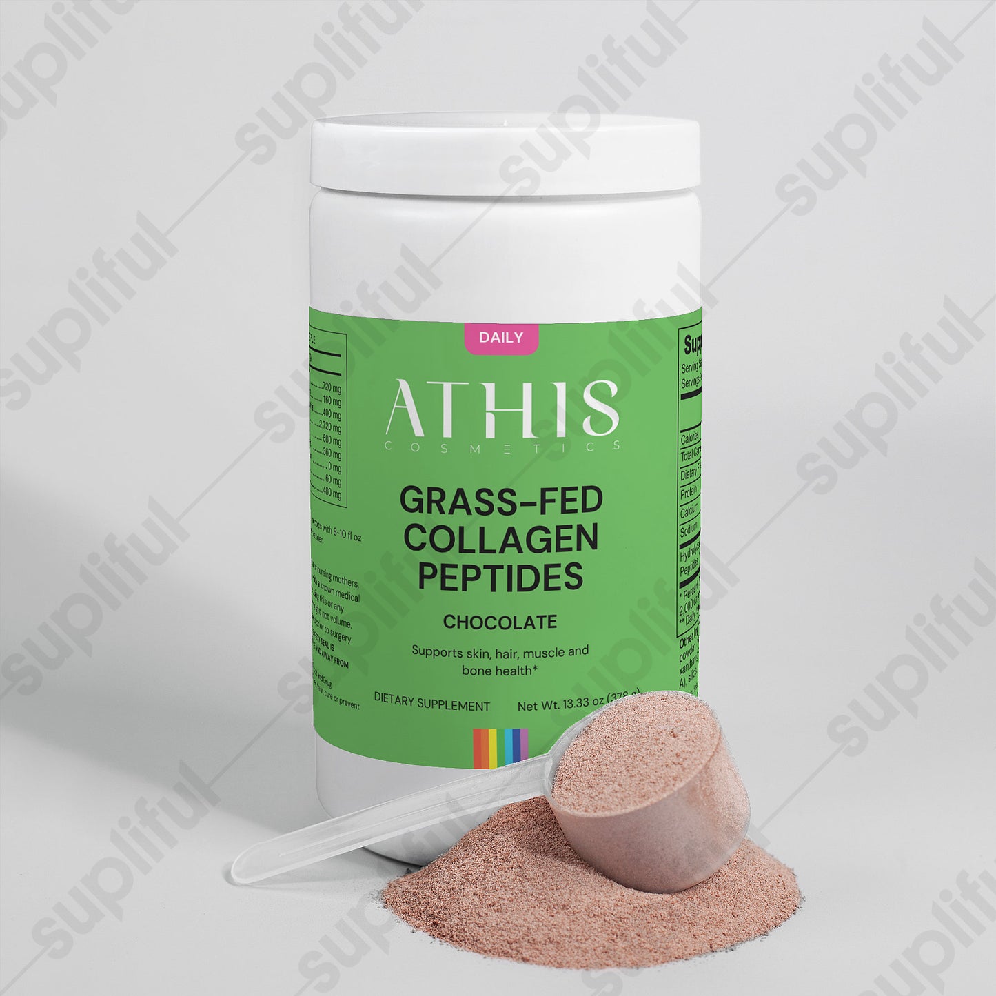 Grass-Fed Collagen Peptides Powder (Chocolate)